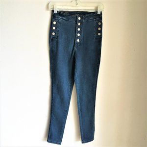 J BRAND Mid-Rise Super Skinny Zephyr Jeans